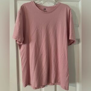 Pink H&M shirt size large